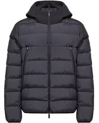 Moncler - Logo Patch Zip-Up Padded Jacket - Lyst