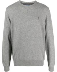 Polo Ralph Lauren - Polo Pony Embroidered Knitted Jumper - Lyst