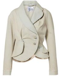 Vivienne Westwood - Stormy Faded Denim Jacket - Lyst