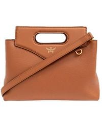 MCM - Soft Diamond Embossed Tote Bag - Lyst
