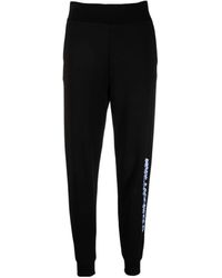 KARL LAGERFELD - Future Logo Printed Slim Cut Track Pants - Lyst