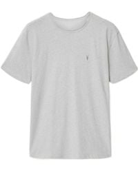 AllSaints - Flax Short Sleeve Ramskull T-Shirt - Lyst