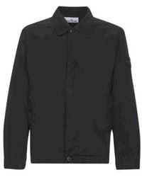 Stone Island - Touch Poly-Tc Logo Patch Jacket - Lyst