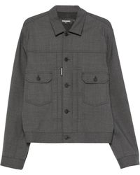 DSquared² - Button-Up Pocket-Detail Jacket - Lyst