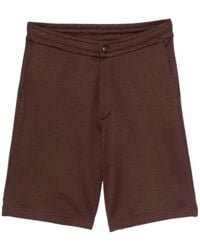 Herno - Logo Plaque Bermuda Shorts - Lyst