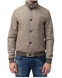 Moorer - Bernie Pum Bomber Jacket - Lyst
