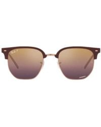 Ray-Ban - New Clubmaster Polarized Sunglasses - Lyst