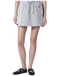 Vivienne Westwood - Stripe-Trim Drawstring Mini Skirt - Lyst