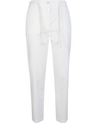 Eleventy - Drawstring Waist Pants - Lyst