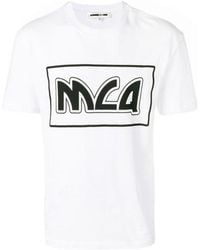 McQ - Logo Printed T-Shirt - Lyst
