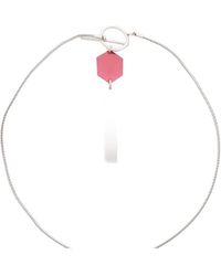 Isabel Marant - Metal T-Clasp Pendant Necklace - Lyst