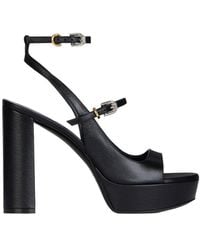 Givenchy - Double Strapped Heeled Sandals - Lyst