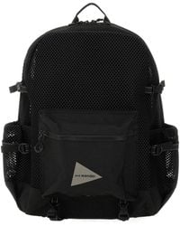 and wander - Mesh Patchwork Backpack - Lyst