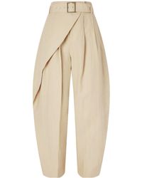 Polo Ralph Lauren - Tapered Wrap Belted Trousers - Lyst