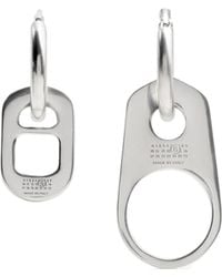 MM6 by Maison Margiela - Bottle Cap Drop Earrings - Lyst
