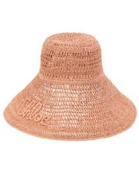 Chloé - The Raffia Capeline Hat - Lyst