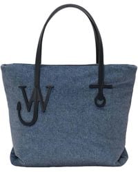 JW Anderson - Jw Anderson Puffy Anchor Small Tote Bag - Lyst