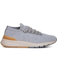 Brunello Cucinelli - Knitted Sock Sneakers - Lyst