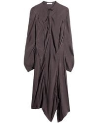 Lemaire - Creased Bias Dress - Lyst
