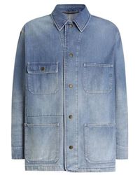 Dolce & Gabbana - Vintage Effect Denim Jacket - Lyst
