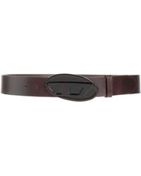 DIESEL - Minimalist Solid Color Belt - Lyst