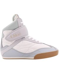 Chloé - Chloé Kick High-Top Sneakers - Lyst