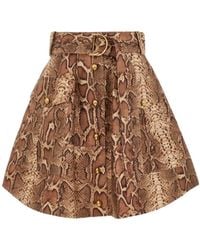 Zimmermann - Hypnotic Utility Mini Skirt - Lyst