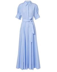 Jonathan Simkhai - Truman Striped Cotton Maxi Dress - Lyst