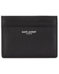 Saint Laurent - Paris Credit Card Case - Lyst