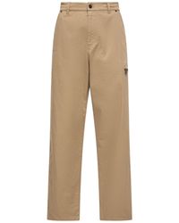 Moncler - Pleated Wide-Leg Pants - Lyst