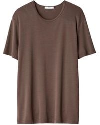 Lemaire - Scoop-Neck Jersey T-Shirt - Lyst