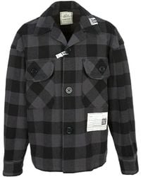 Maison Mihara Yasuhiro - Checked Buttoned Jacket - Lyst