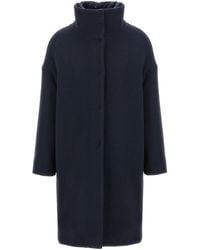 Herno - Padded High-Neck Parka Coat - Lyst