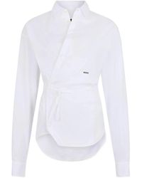 DSquared² - Wrap Shirt - Lyst