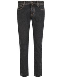 Jacob Cohen - 5 Pocket Slim Fit Bard Jeans - Lyst