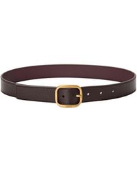 Loewe - Round Buckle Belt - Lyst