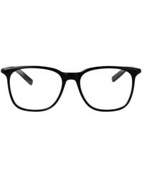 Montblanc - Eyewear Logo Plaque Square Frame Glasses - Lyst