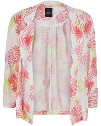 ARMANI EXCHANGE - Long Sleeved Suit Jacket - Lyst