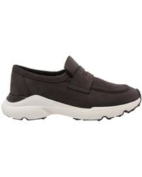 Tod's - Round-Toe Slip-On Sport Loafers - Lyst
