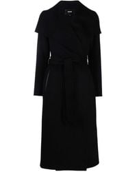Mackage - Belted Long Coat - Lyst