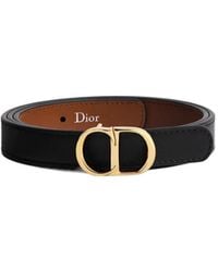 Dior - Reversible Cd Icon Belt - Lyst