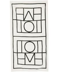TOTEME - Totême Monogram Jacquard Beach Towel - Lyst