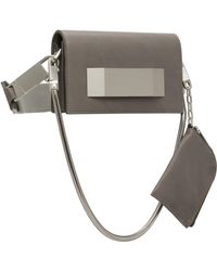 【関税・送料無料】Rick Owens ショルダーバッグ Rick Owens Single Strap Shoulder Bag in Black for Men | Lyst