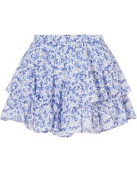 Isabel Marant - Isabel Marant Étoile Jocadia Ruffled Shorts - Lyst