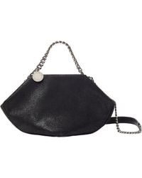 Stella McCartney - Falabella Logo Charm Mini Tote Bag - Lyst