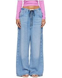 Agolde - Shaw Drawstring-Waist Jeans - Lyst