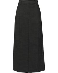 Brunello Cucinelli - Dart Detailed Pencil Skirt - Lyst