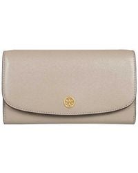 Tory Burch - Logo Plaque Satchel Bag - Lyst