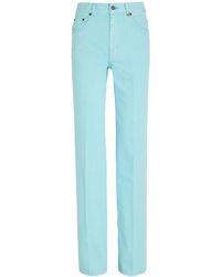 Chloé - High-Waisted Straight-Leg Jeans - Lyst