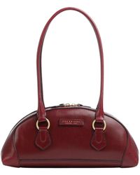 The Bridge - Magda Leather Shoulder Bag - Lyst